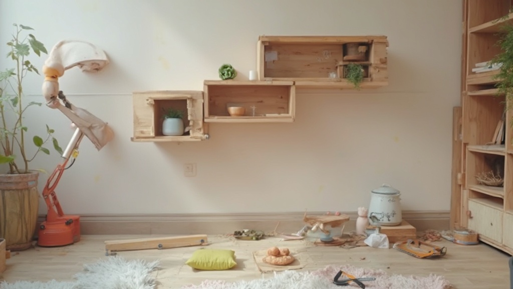 작은 방 인테리어에 적합한 DIY 아이디어